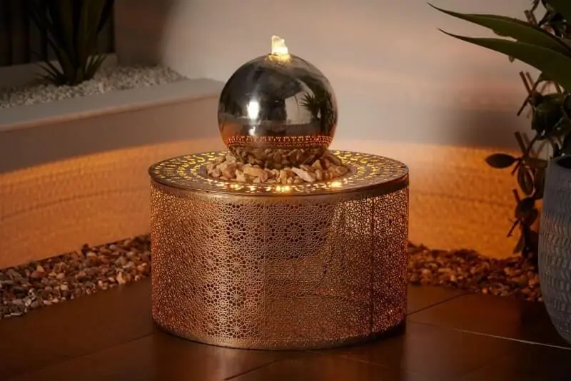 Modern Metal Water Features