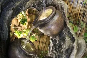 Solar Woodland Effect Water Features