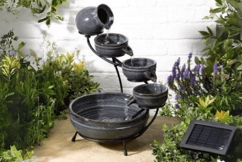 Solar Powered Water Features