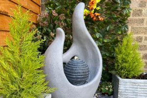 Solar Resin Water Features
