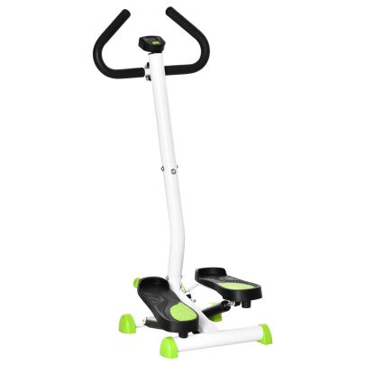  Adjustable Stepper Aerobic Exercise Machine with LCD Screen & Handlebars