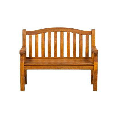 Lytham Wood 2 Seater Bench Set In Wood