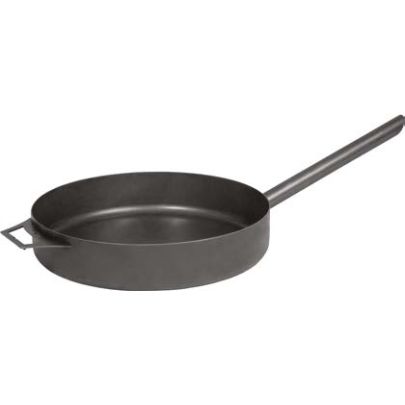 Cook King 50Cm Steel Pan With Long Handle