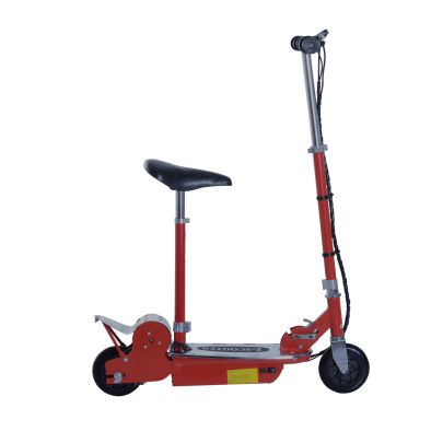   Foldable Electric Scooter for Teens Over 7 years old 12V Battery 120W-Red