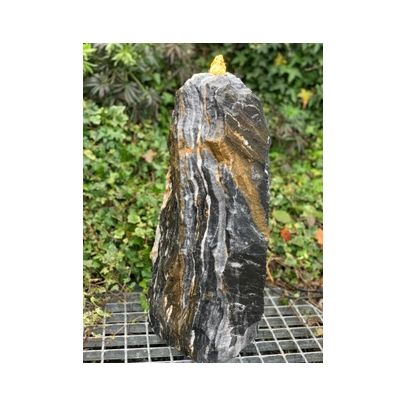 Black Angel Monolith 75cm Natural Stone Feature
