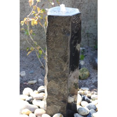 Eastern Basalt Column With 2 Polished Sides (40x25x25) Water Feature
