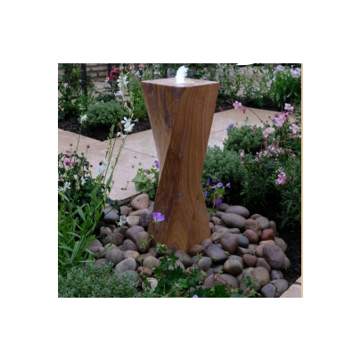 Eastern Rainbow Sandstone Twist Honed All Sides (60x20x20) Solar Water Feature