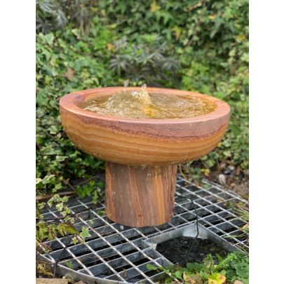 Eastern Bowl With Round Column (35x45x45) Water Feature