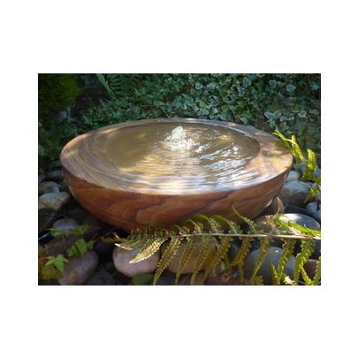 Rainbow Sandstone Babbling Bowl 45cm Natural Stone Feature