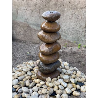 Eastern Cascading Pebble Fountain (80x20x20) Water Feature