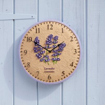 5160004 | Lavender 12 Inch Garden Clock
