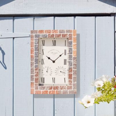 5164007 | Stonegate Quad 15 Inch Garden Clock