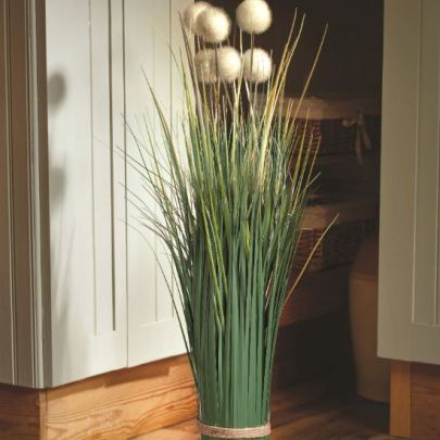5608101MO | Artificial Bouquet Pom-Pom Grass 70Cm Houseplant