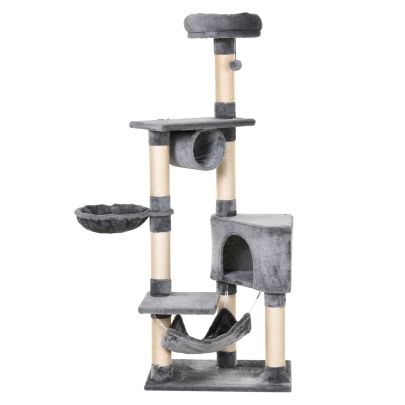  Cat Tree Tower Height 150CM  Kittens Activity Stand House Scratching Posts