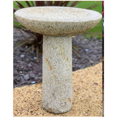 Eastern Basic Birdbath Beige Granite (45x40x40)