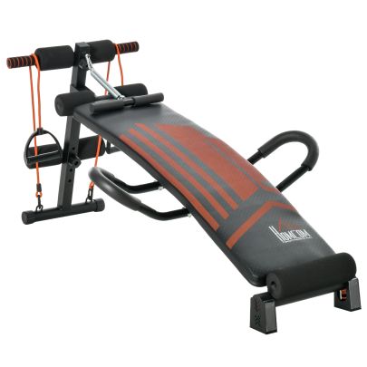  Multifunctional Sit Up Bench Utility Board Ab Exercise with Headrest Fitness