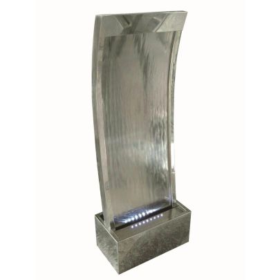 Cairo Stainless Steel (Concave) Water Feature