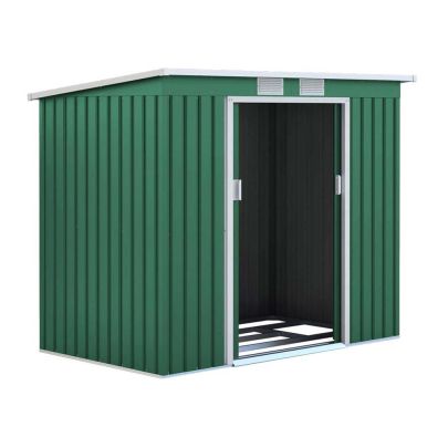 Metal Ascot Green Shed 7ft x 4.2ft