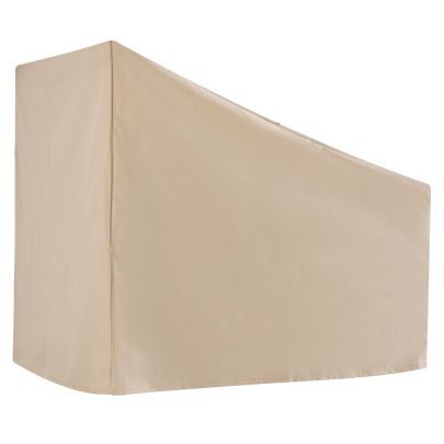  Waterproof Furniture Cover For Single Chair, 600D Oxford Cloth, 68Lx87Wx44-77H cm-Beige