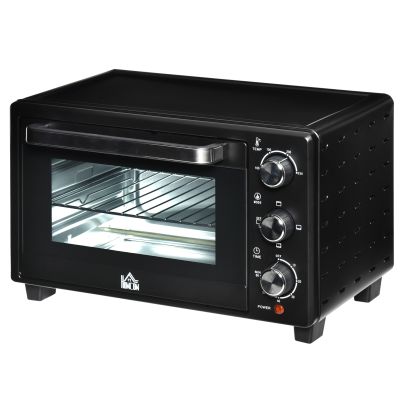  Mini Oven 21L Countertop Electric Toaster Oven w/ Adjustable Temperature Timer