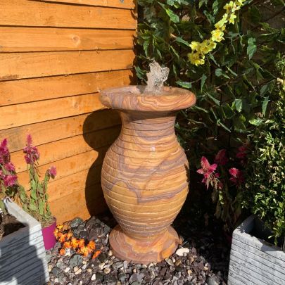 Solar Rainbow Cascading Vase 60cm
