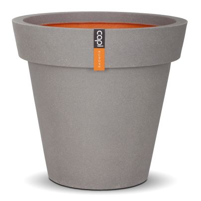 Capi Grey Tutch Vase Rim 48x44 Planter