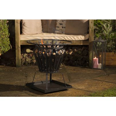 Signa Fire Basket with bbq grill