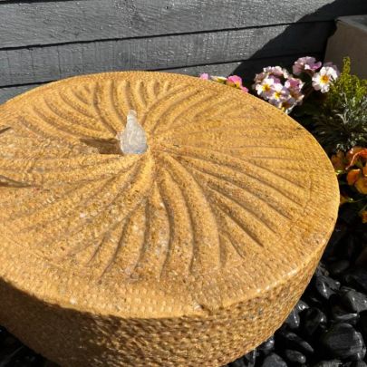 Granite Millstone 50cm Natural Stone Water Feature