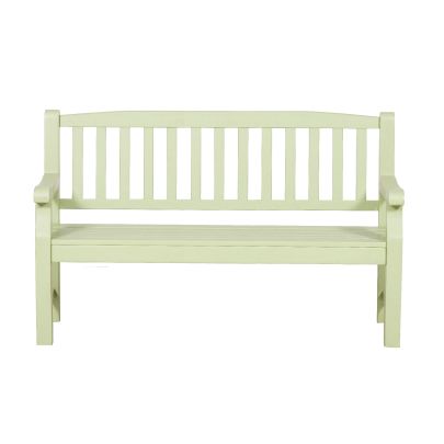 Porto Wood 3 Seater Bench Set In Green
