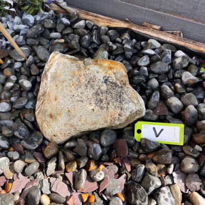 Drilled Natural Bouler V Solar Water Feature