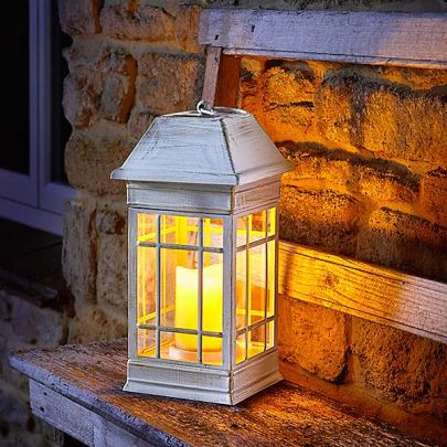 1080303MO | Cream Seville Garden Lantern