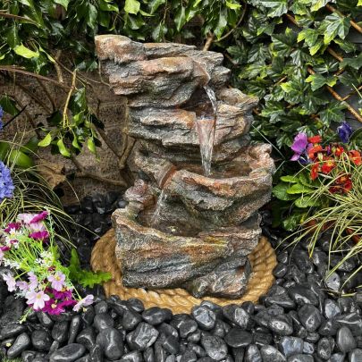 Solar Dacite Rock Effect Water Feature