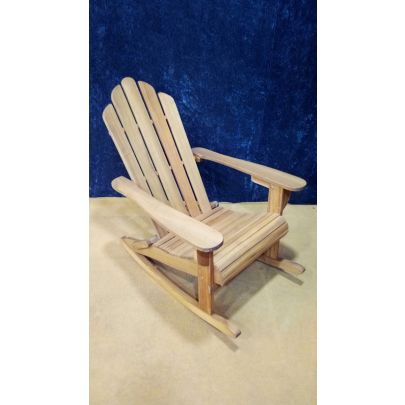 Vermont Wood Sunlounger In Wood