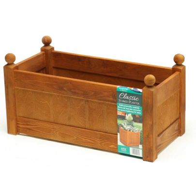 AFK Classic Trough 26 Inches - Beech Stain