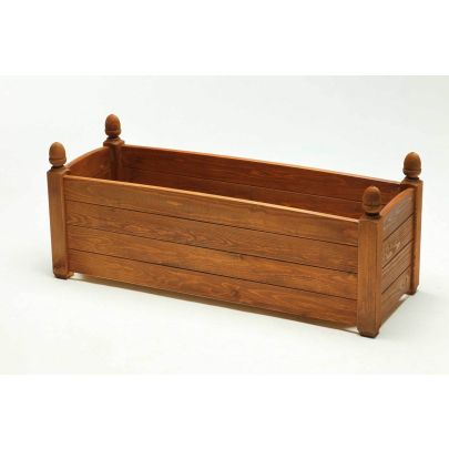 AFK Solid Acorn Trough 34" Inches - Beech Stain 