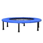  Mini Trampoline Indoor Outdoor Round Rebounder Jumper Sports Game, Blue