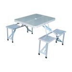 Aluminum Portable Picnic Table Chair Set