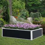 Garden Raised Bed Planter Grow Containers Flower Vegetable Pot PP 120 x 90cm
