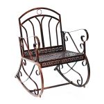 Iron Rocking Chair Bronze