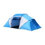 460Lx230Wx195H cm Camping Tent Shelter Blue & White
