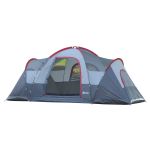 Fibreglass & Steel Frame 5 & 6 Person Lightweight Camping Tent Blue