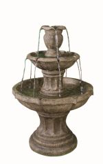 3 Tier Classic Stone Water Fountain
