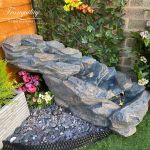 Compact Slate Cascade Rock Water Course Water Feature