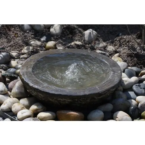 Eastern Black Limestone Babbling Bowl Small (12x45x45) Water Feature