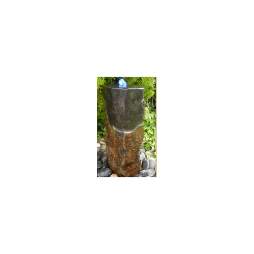 Eastern Basalt Fountain With Polished Top (50x25x25) Solar Water Feature
