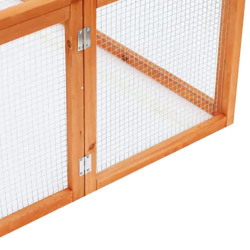  Guinea Pigs Hutches W/ Mesh Wire, 181Lx100Wx 48H cm-Wood