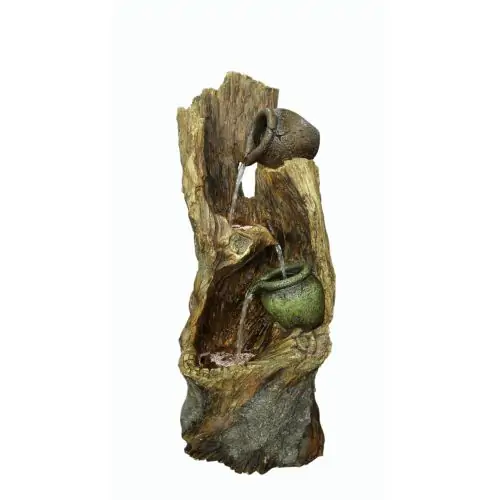 Rustic Woodland Pots Woodland Water Feature
