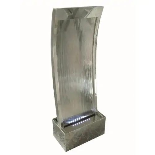 Cairo Stainless Steel Modern Metal Water Feature