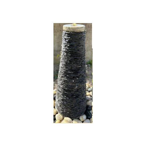 Eastern Slate Cone (90x40x40) Solar Water Feature