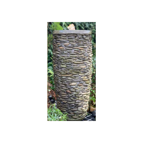 Eastern Pebble Vase (76x45x45) Water Feature